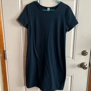 Old navy, tight fitting, L t shirt dress. Never worn